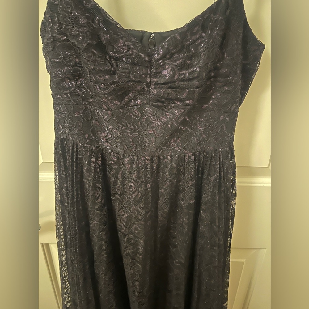 JCrew Metallic Lace Dress - Picture 3 of 6